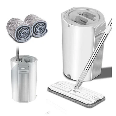 Plochý mop a vědro